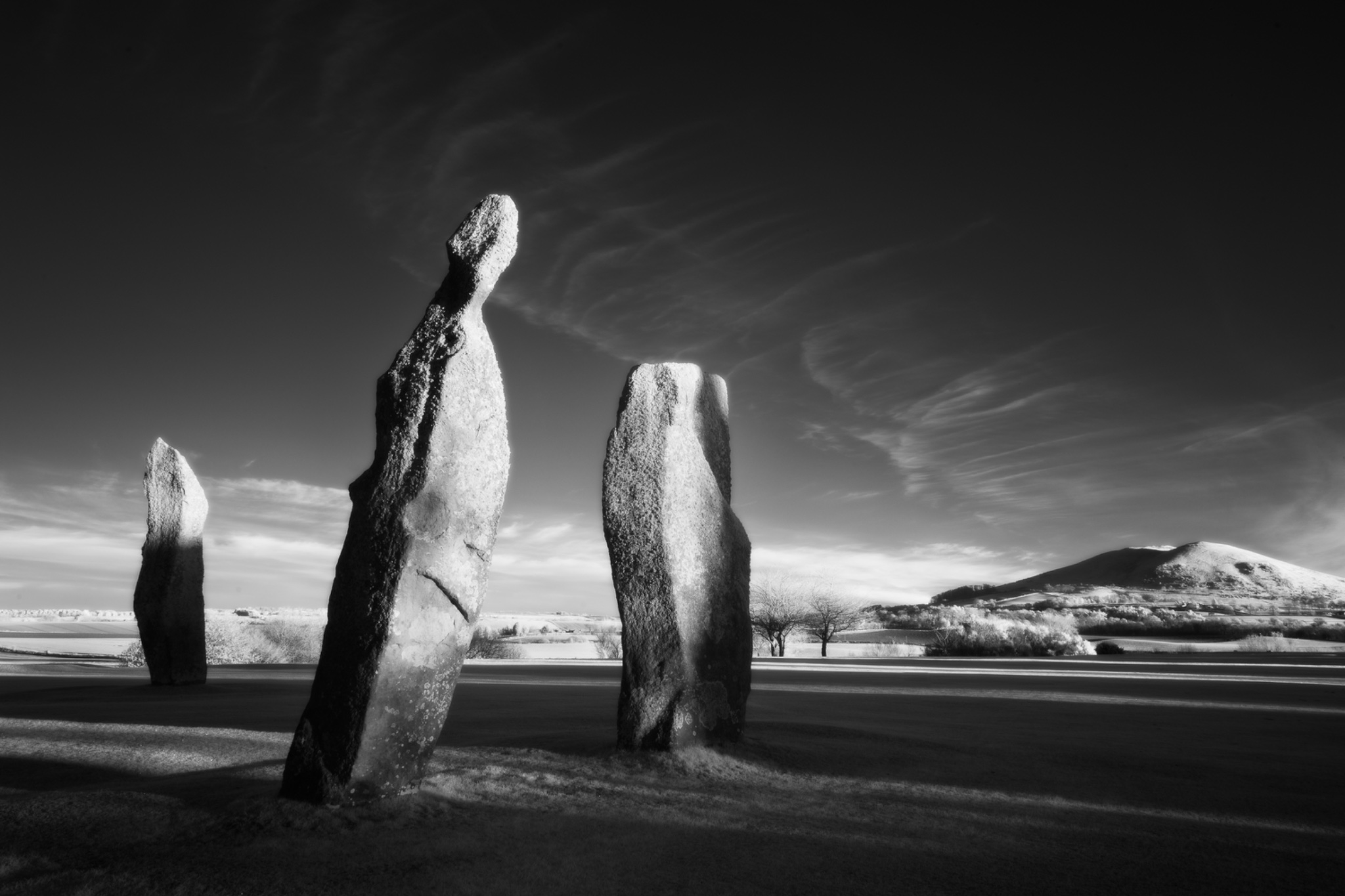 Lundin Links Stone Circle, Fife, Scotland.
